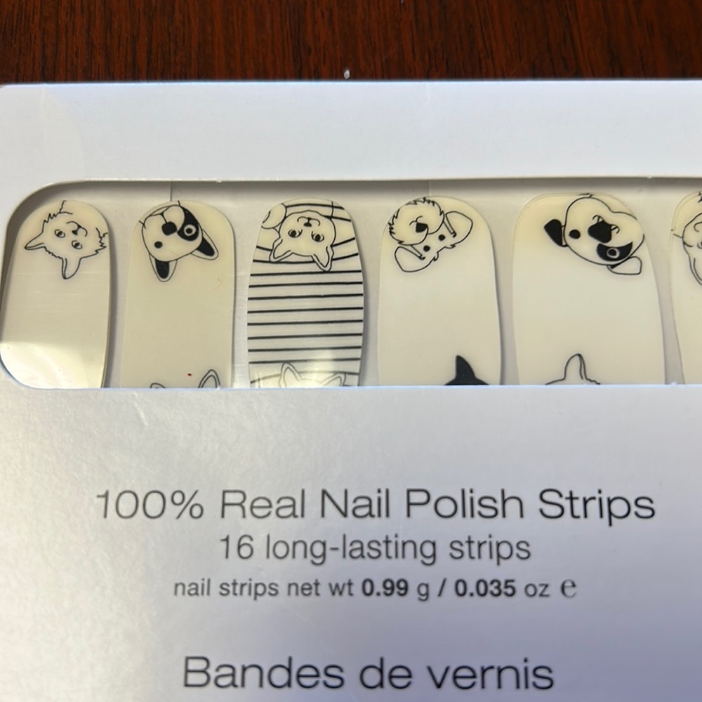 NWT Retired ColorStreet Friends Furever FDL047 clear overlay full of cats & dogs